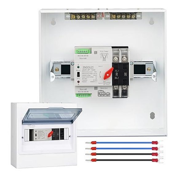 100A Automatic Transfer Switch with Metal Box