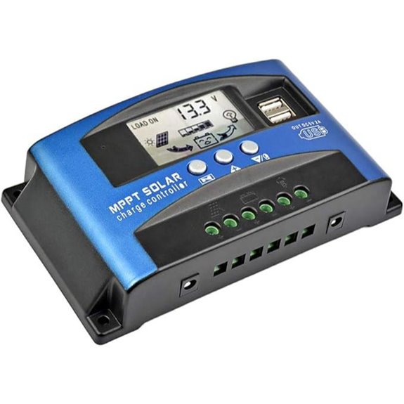 SUNYIMA 100A MPPT Solar Charge Controller with LCD