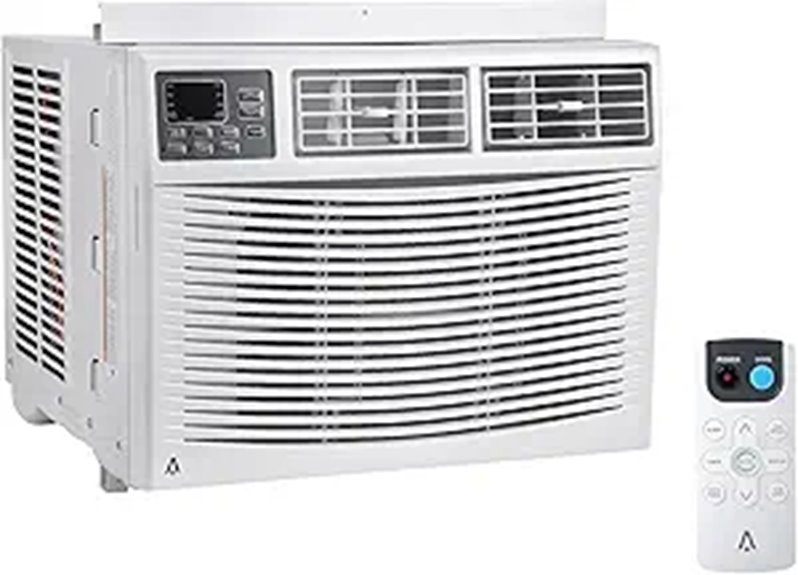 10,000 BTU Window AC with Remote and Auto Restart