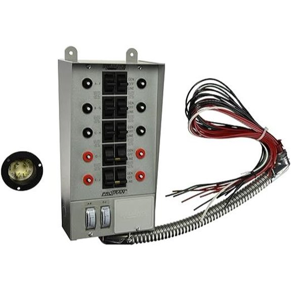 Reliance 30310A 10-Circuit Indoor Generator Transfer Switch