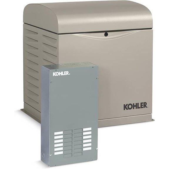 10kW Standby Generator with 12 circuit TS