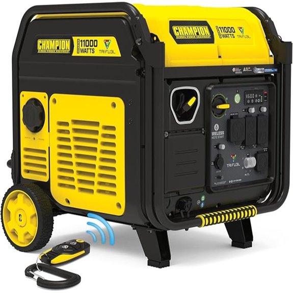 Champion 11,000W Tri-Fuel Portable Inverter Generator