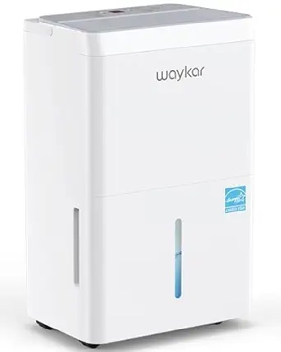 Waykar 120 Pint Energy Star Dehumidifier with Drain