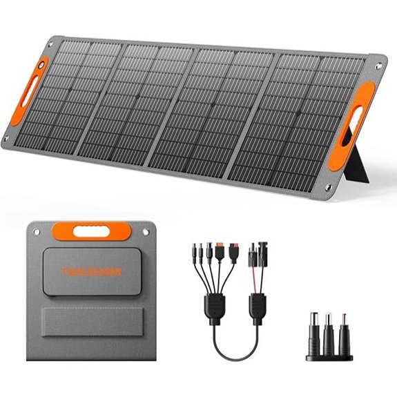 120W Foldable Solar Panel for Power Stations