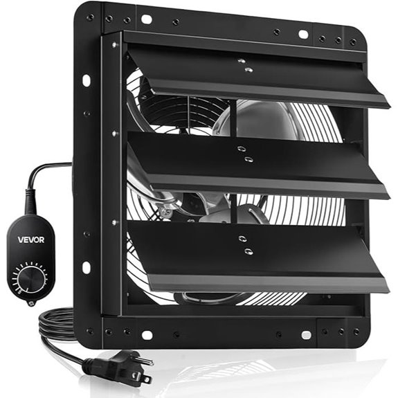VEVOR 12 Wall Mount Exhaust Fan with Controller