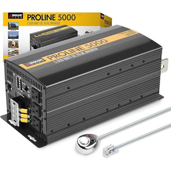 Wagan EL3744 12V 5000W Power Inverter with Remote