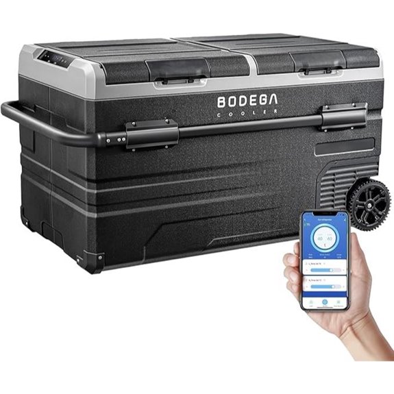 BODEGACOOLER 12V Car Refrigerator with App Control