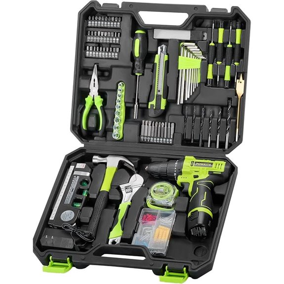 12V Cordless Drill Kit with 142 Pieces