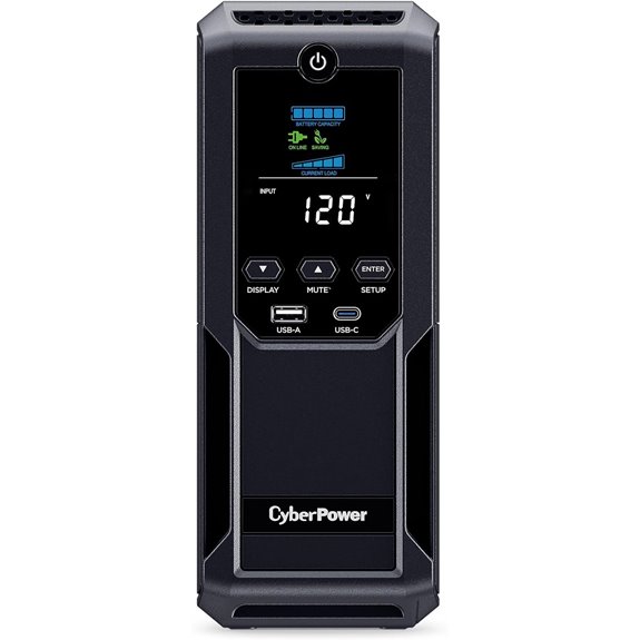 CyberPower 1350VA LCD UPS System with Outlets and USB