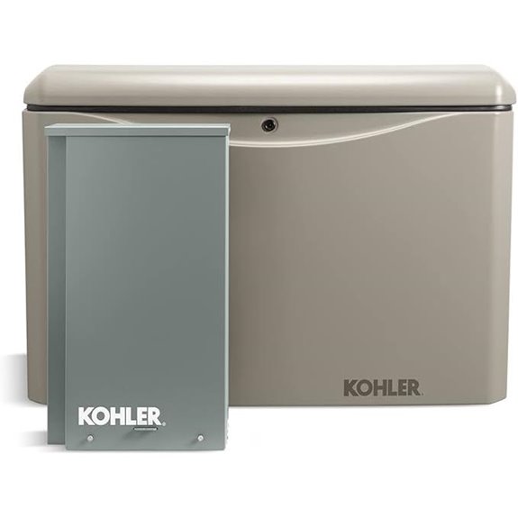 14kW Standby Generator with 200amp TS