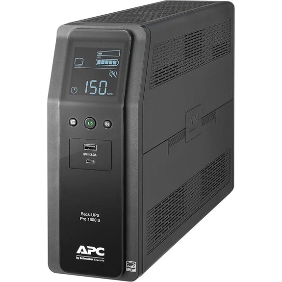 APC 1500VA Sinewave UPS Battery Backup & Surge