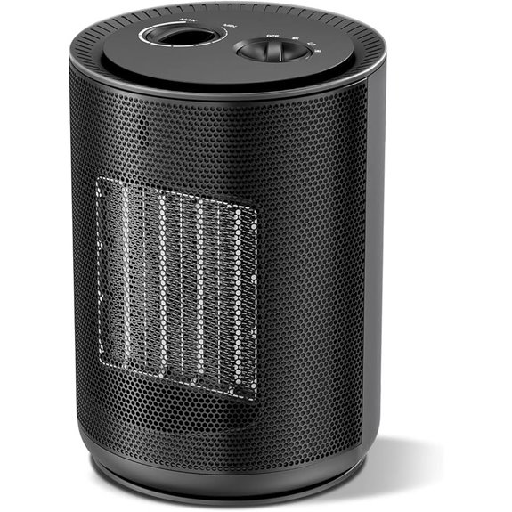 R.W.FLAME 1500W Ceramic Space Heater with Thermostat