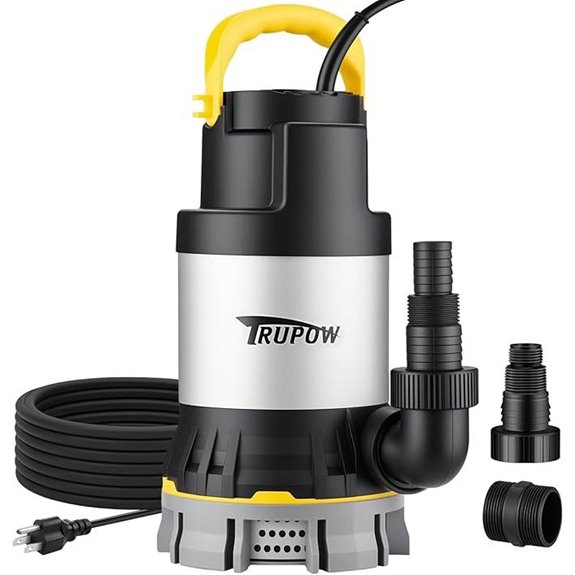 1 HP Stainless Steel Submersible Water Pump