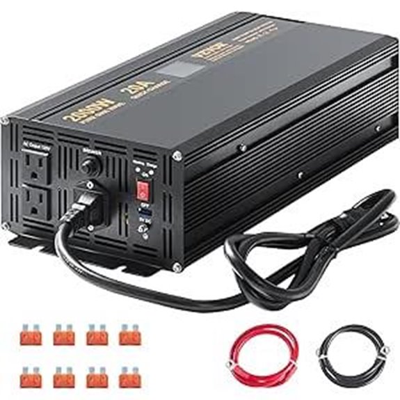 VEVOR 2000W Sump Pump Backup with LCD