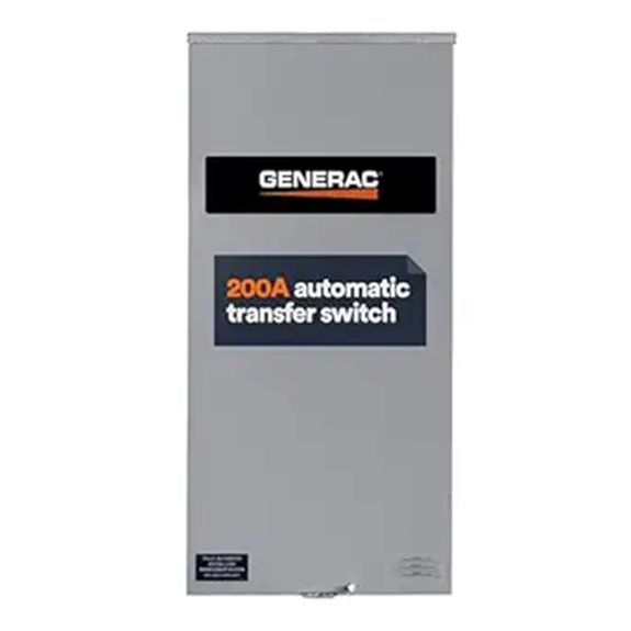 Generac 200Amp Single Phase Transfer Switch