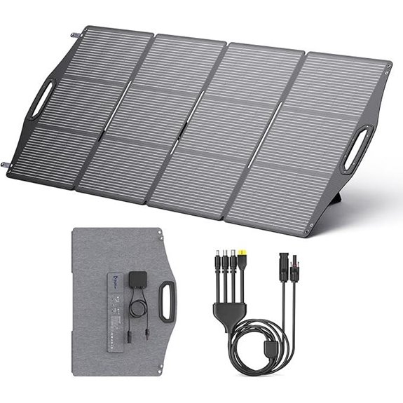 BigBlue 200W Waterproof Solar Panel with Kickstand