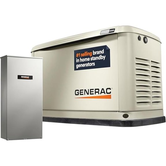 Generac 22kW Home Generator with Transfer Switch