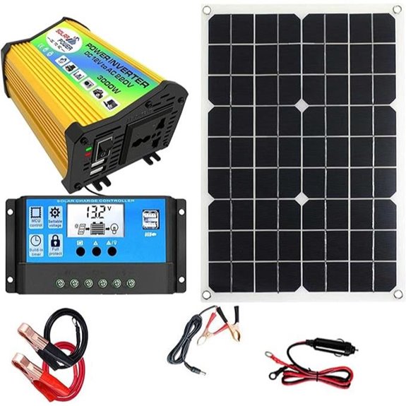 Solar System 3000W Off-Grid Power Inverter Kit