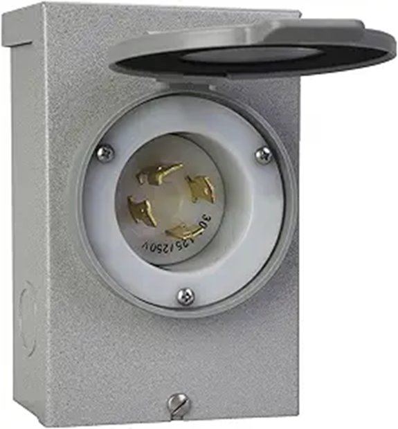 Reliance PB30 30-Amp NEMA 3R Power Inlet Box