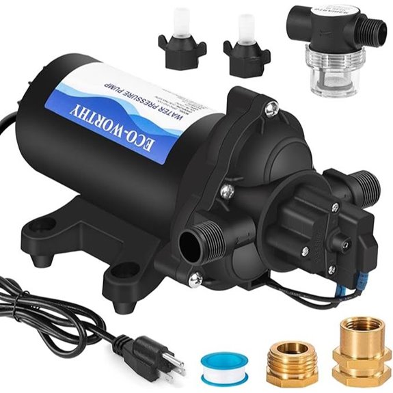 ECO-WORTHY 33-Series Water Pressure Pump with Hoses