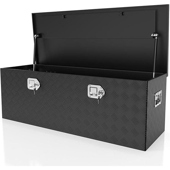 48-Inch Waterproof Aluminum Truck Toolbox