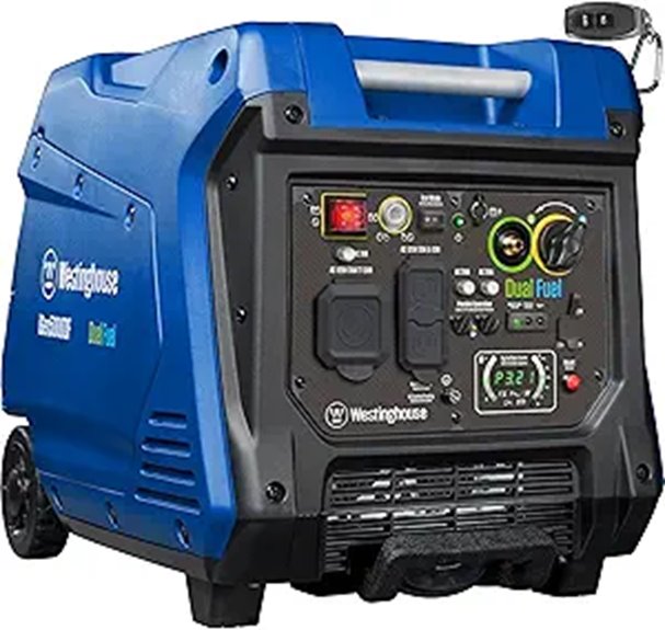 Westinghouse 5000W Dual Fuel Portable Inverter Generator