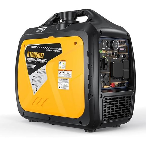 5000W Dual Fuel Inverter Generator with Remote