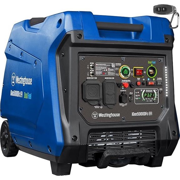 Westinghouse 5000W Dual Fuel Portable Inverter Generator