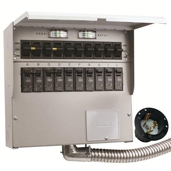 A510A Pro/Tran2 50-Amp 10-Circuit Transfer Switch