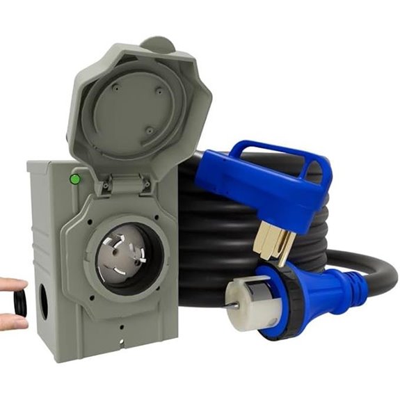 Generator Power Cord with Inlet Box 50 AMP