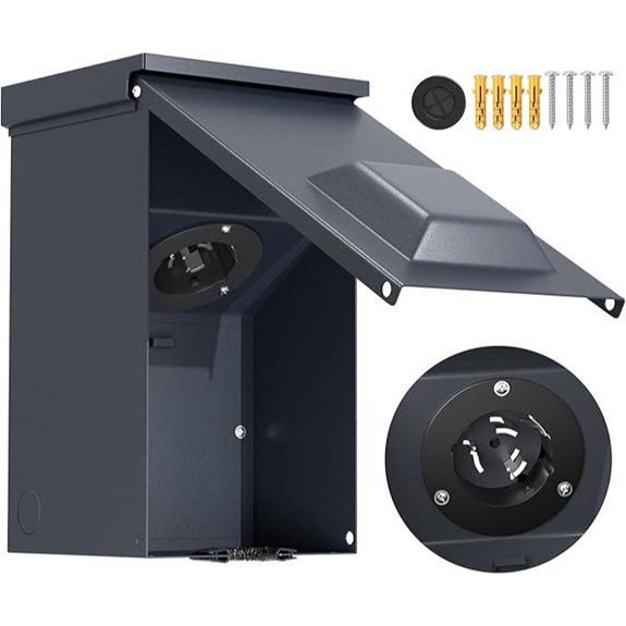 Joinfworld 50 Amp Generator Inlet Box