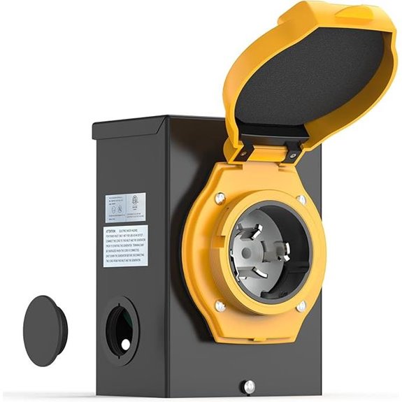 TOOLIOM 50 Amp Generator Power Inlet Box