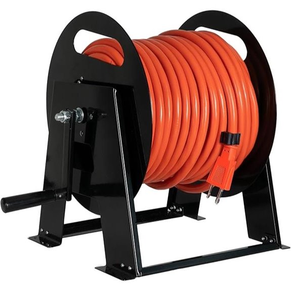 Iron Forge Cable RV Power Cord Reel 50ft 50A