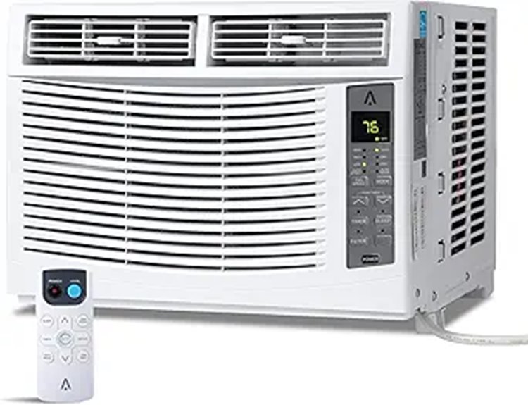 Towallmark 6,000 Btu Window Air Conditioner with Remote
