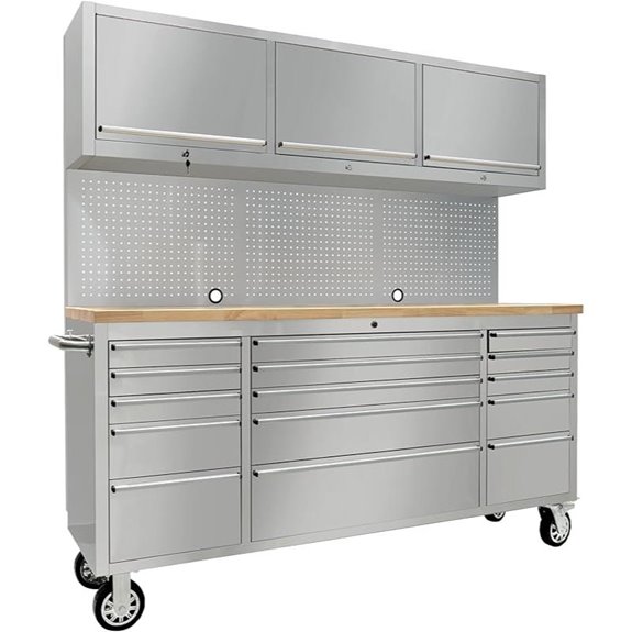 CT Copper Tailor 72-Inch Steel Tool Chest with Drawers
