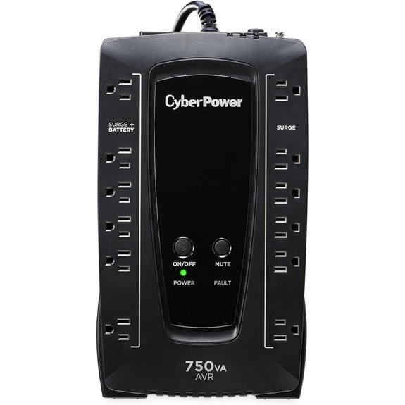 CyberPower AVRG750U AVR UPS System 750VA/450W 12 Outlets Compact