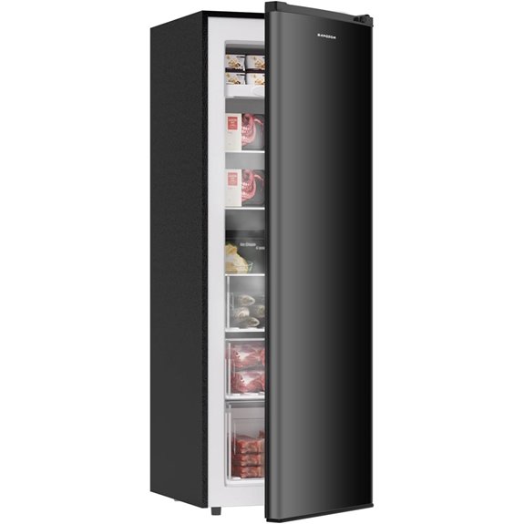 BANGSON 7.0 Cu.ft Upright Freezer/Refrigerator