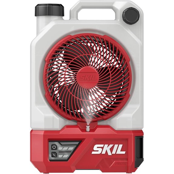 SKIL 7-inch Misting Fan Kit with Battery and Charger