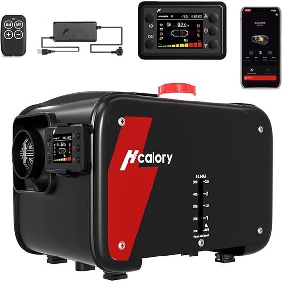 Diesel Air Heater 8KW with App Control