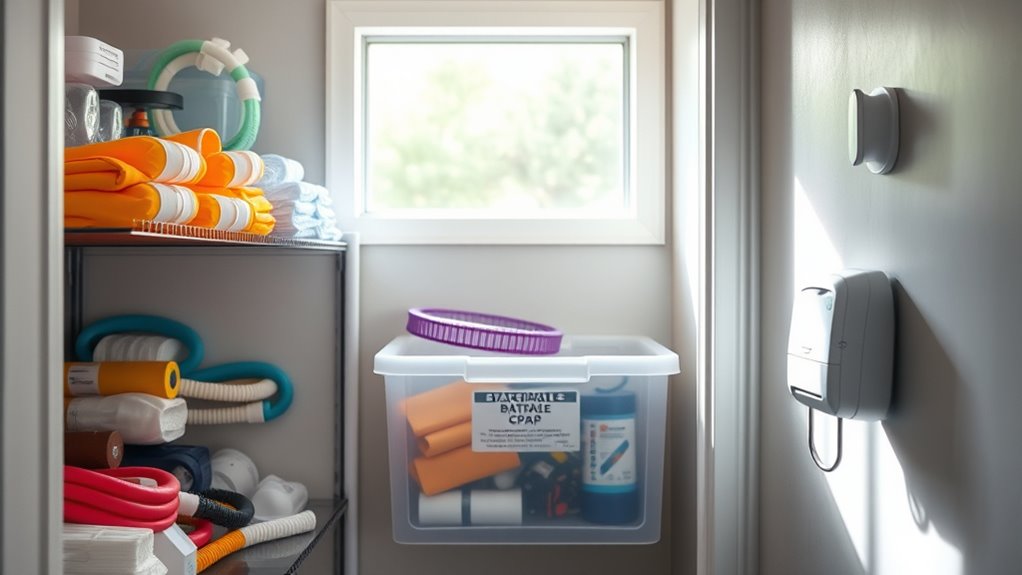 accessible protected organized storage