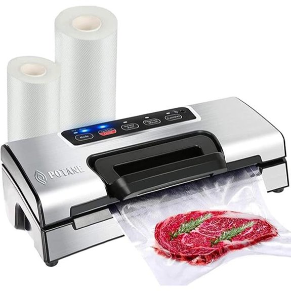 Precision Food Sealer with Cutter & Bag Storage