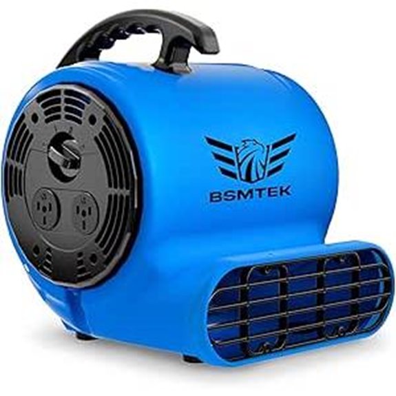 Industrial Air Mover Fan with Adjustable Angles