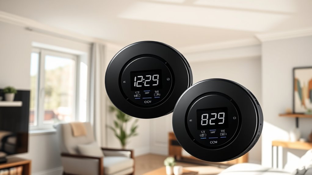 alarm features and connectivity