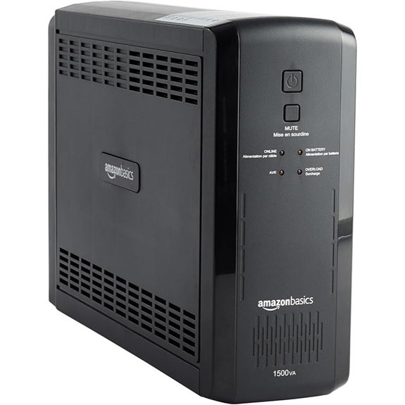 Amazon Basics UPS Battery Backup and Surge Protector