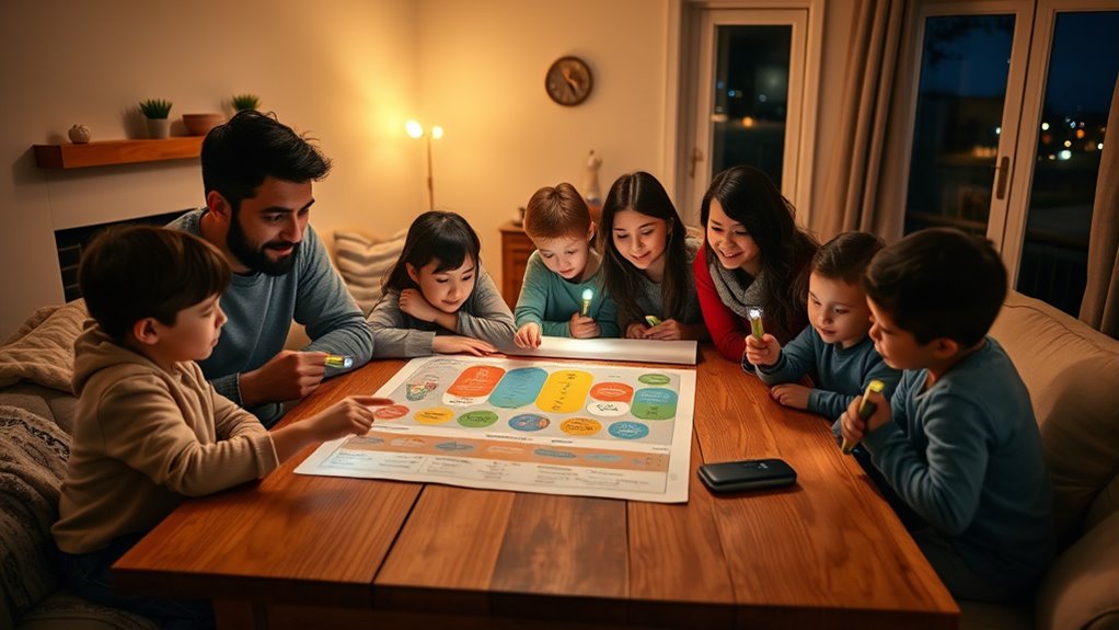 assess family emergency preparedness