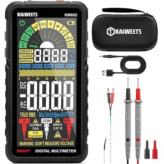 KAIWEETS Digital Multimeter with Auto Ranging Functions