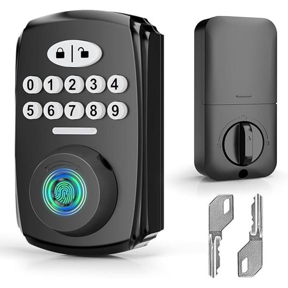 Smart Digital Keyless Door Lock with Auto Lock