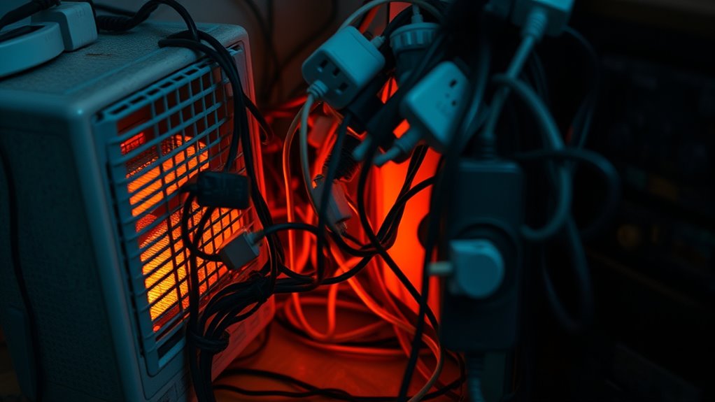 avoid overloading power strips