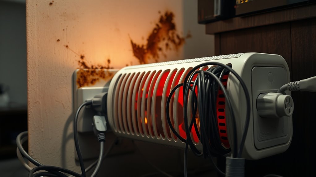 avoid overloading power strips
