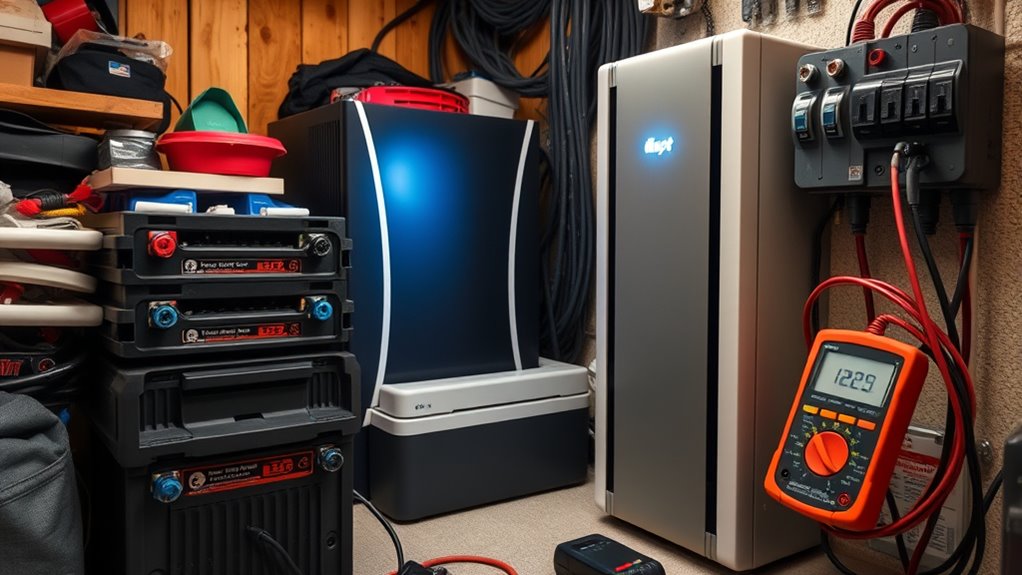 backup power for essential devices
